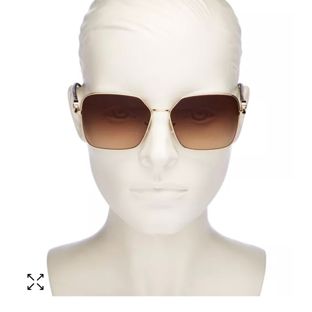 Brand new! Authentic 59mm Versace square sunglasses. ❤️